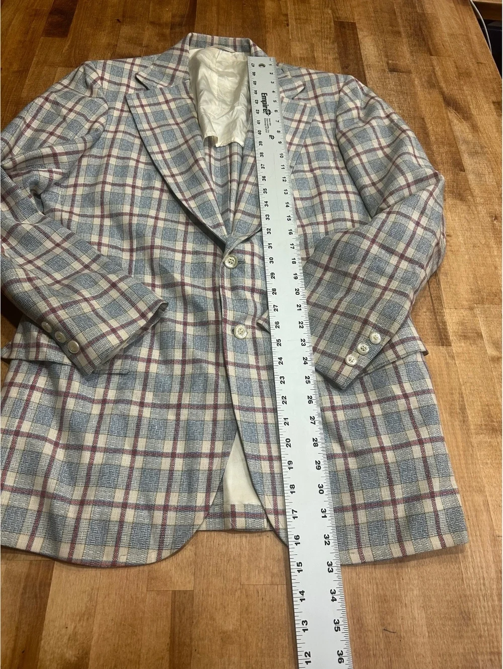Dominic Tailored Plaid Sport Coat for H.B. Cohen, New Rochelle, NY